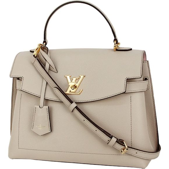 Louis Vuitton Lock Me Ever Shoulder Bag Beige - Picture 1 of 6